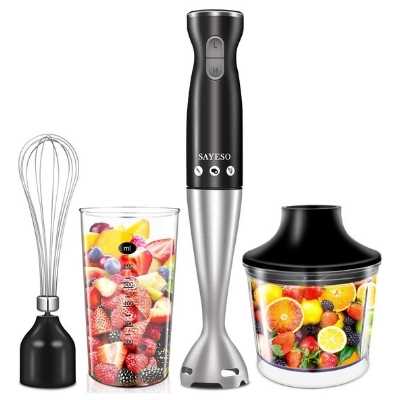 Electric Immersion Blender with Chopper Bowl